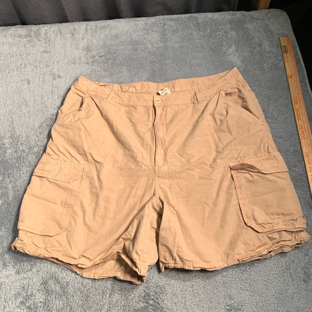 Lucy $ Yak Avery Tan Cargo Shorts W44